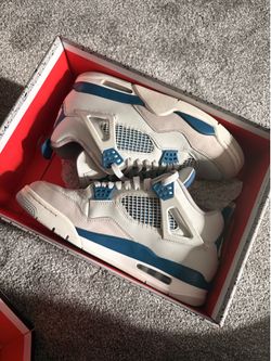 Military Blue 4s