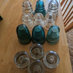 Antique Glass Insulators 