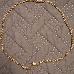 18kgp Rope necklace