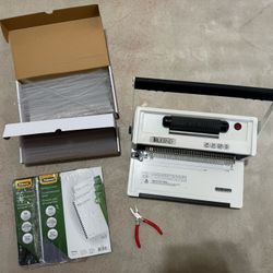 TruBind Coil Binder & Materials 