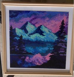 Diamond painting (framed)