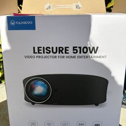 VANKYO Leisure 510W HD Projector, Portable Movie, Wireless connection Projector, with Built-in Office Software