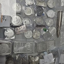 1 Ounce - 10 Ounce 999 Silver Bars & Rounds $4 Over Spot !