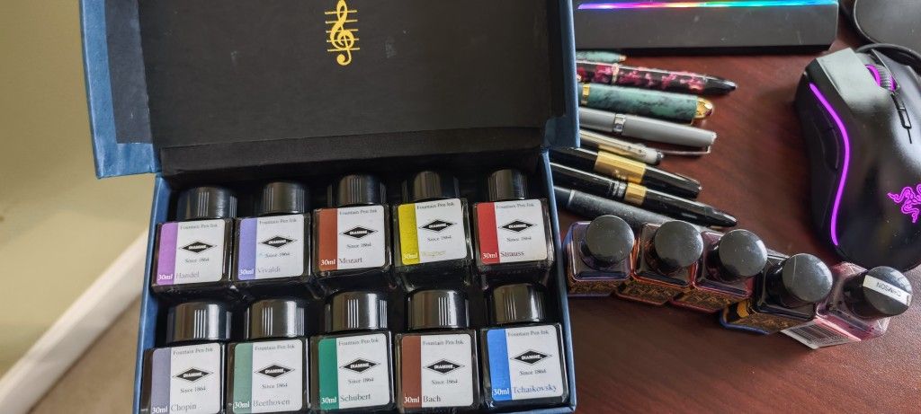 Diamine Fountain Pen Inks, Pens And More