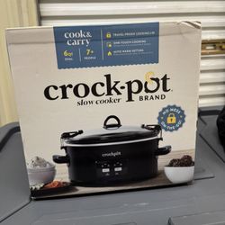 Crockpot Slow Cooker 6qt