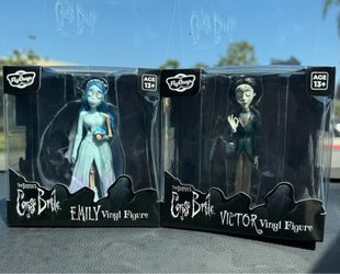 Corpse Bride vinyl figures