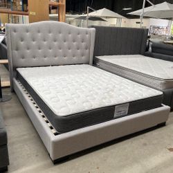 Stylish beds frames all sizes available  King queen twin full available