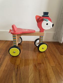 Cute Wooden Baby ride on