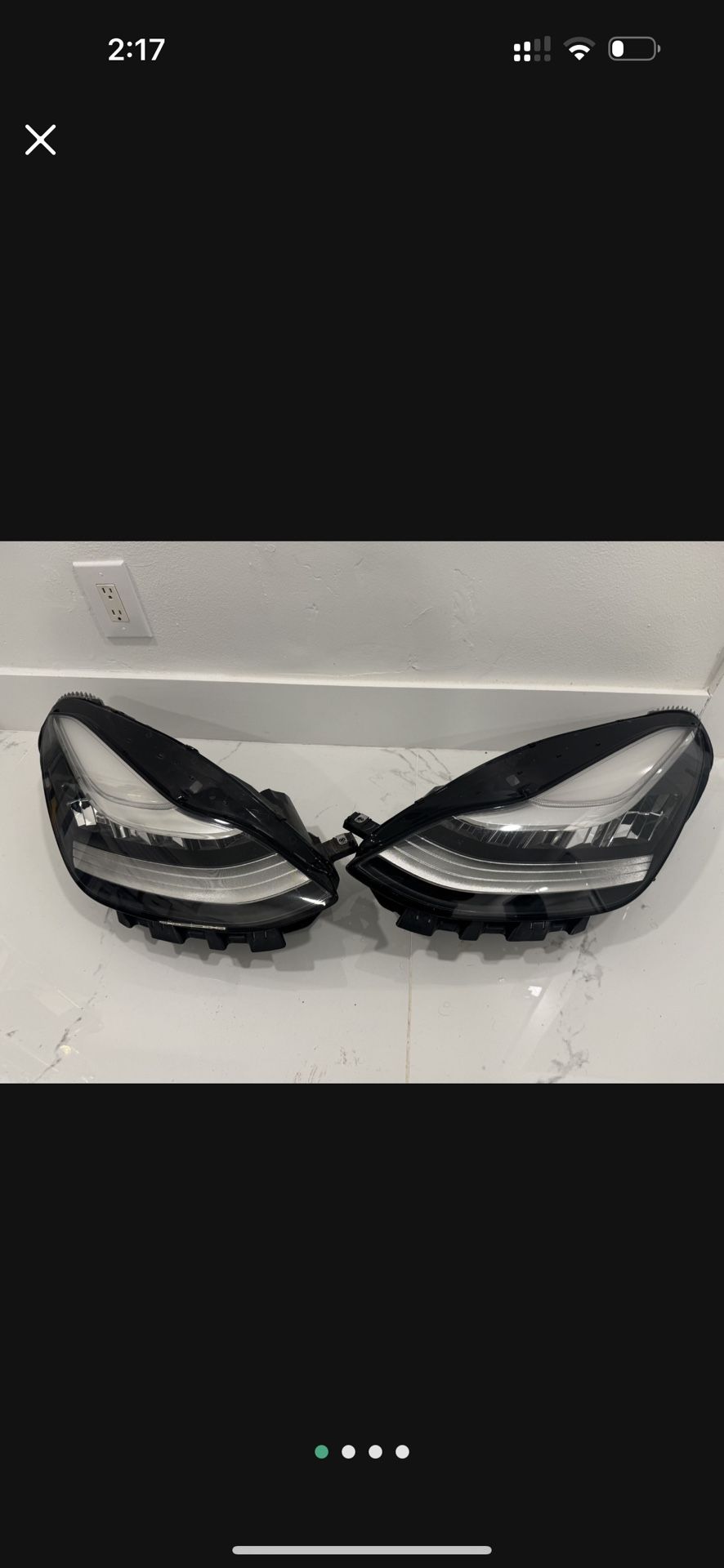 Tesla Model Y Headlights Headlamps