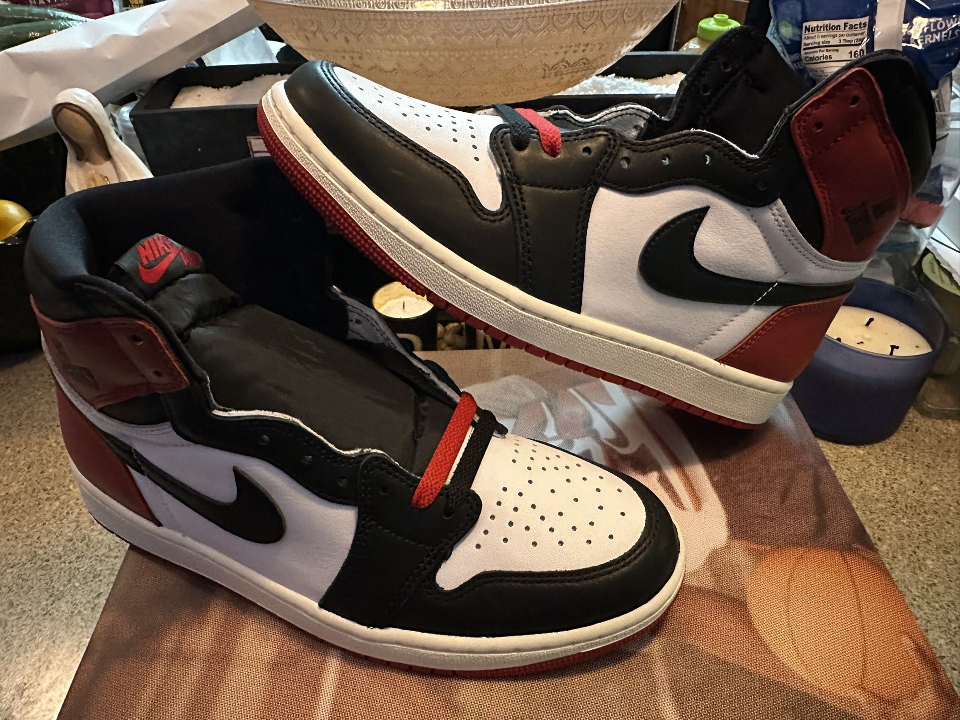 Air Jordan 1 Black Toe Reimagined 9