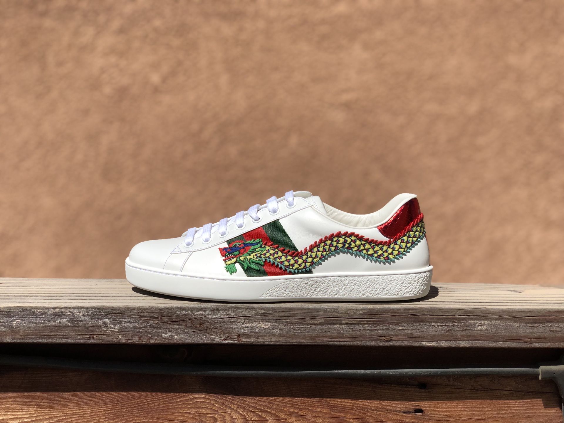 Gucci Ace Leather “Dragon” (Size 8.5/9)