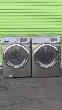 SAMSUNG XL Capacity 4.5 cuft washer and 7.4 cuft Electric Dryer. Works Perfect. 30 Days warranty