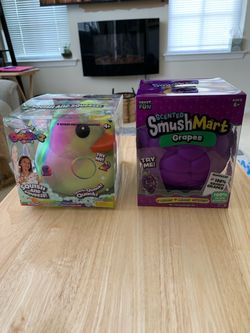 Squishy grapes & ducks