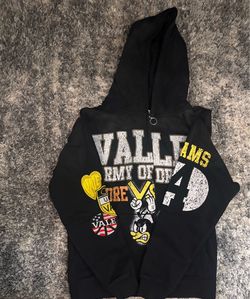 Valley Dreams Black Hoodie Size /L