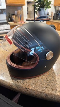 Retro Motorcycle Helmet