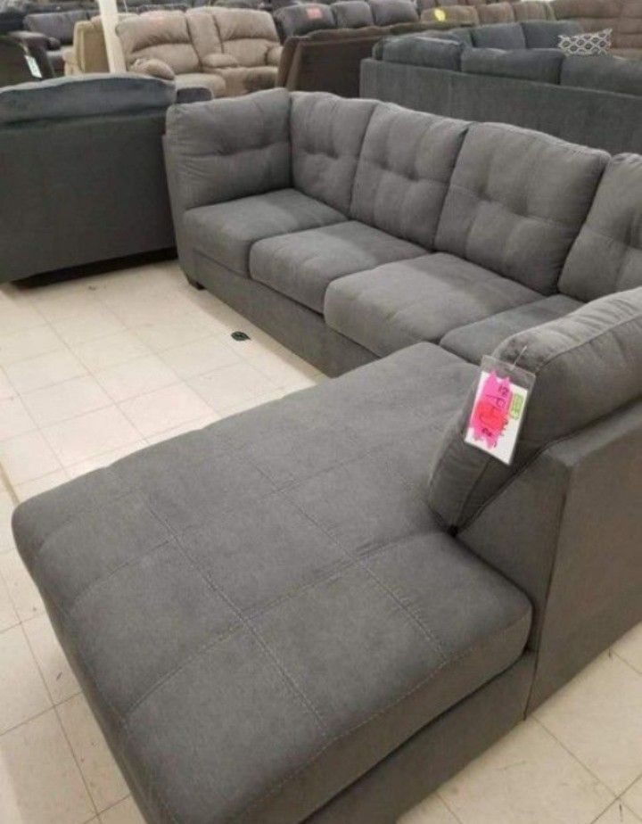 L Shaped Sectional Financing Available By ASHLEY