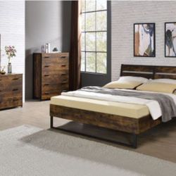 E KI G BED FRAME MATTRESS SOLD SEPARATELY NEW IN BOX ☎️ 1714586,2564