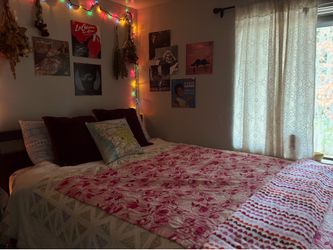 Bed and Bedframe - Free