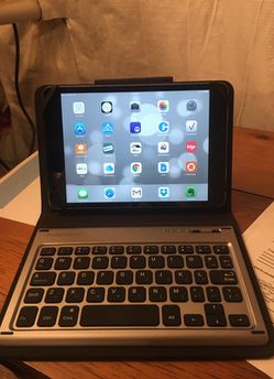 iPad mini 2 with PureGear case/keyboard