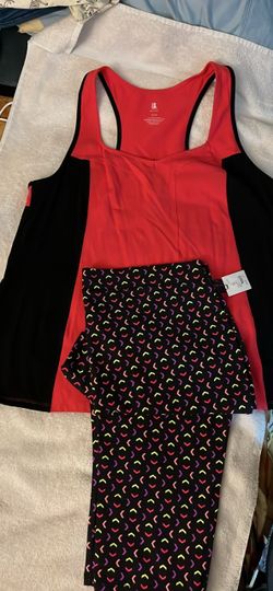 Woman’s Plus Size Spandex Outfit/Bright Colored