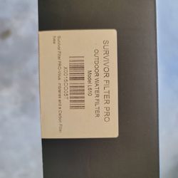 Survivor Filter Pro Water Purification System For Survival