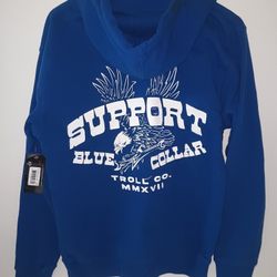 Clean Hands Dirty Money size Large Hoodie 