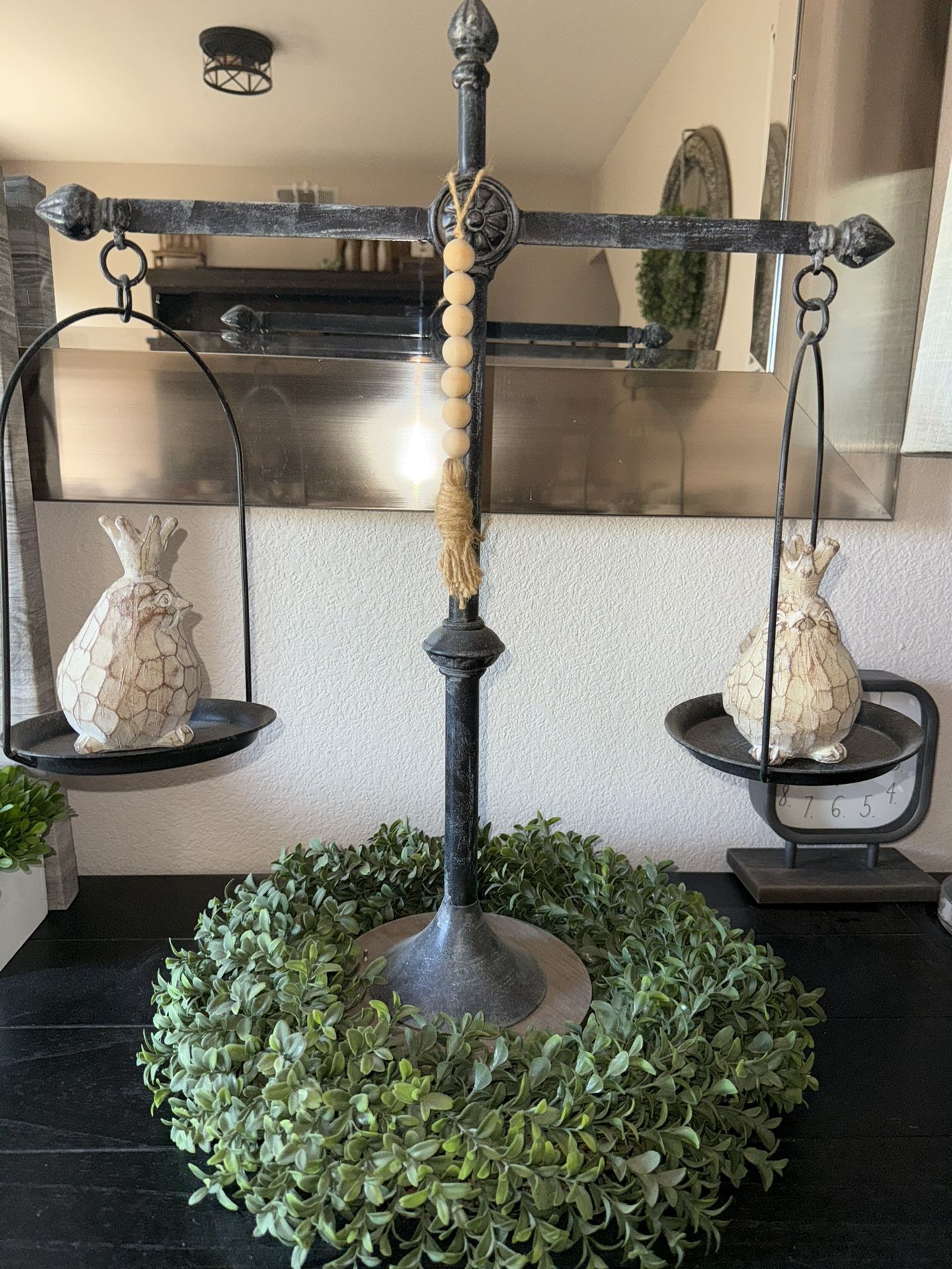 Kirkland Farmhouse Scale /candle Holder