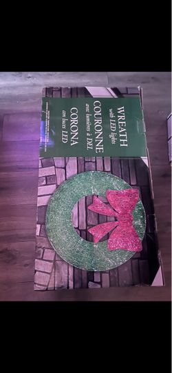 Wreath led ligth Christmas