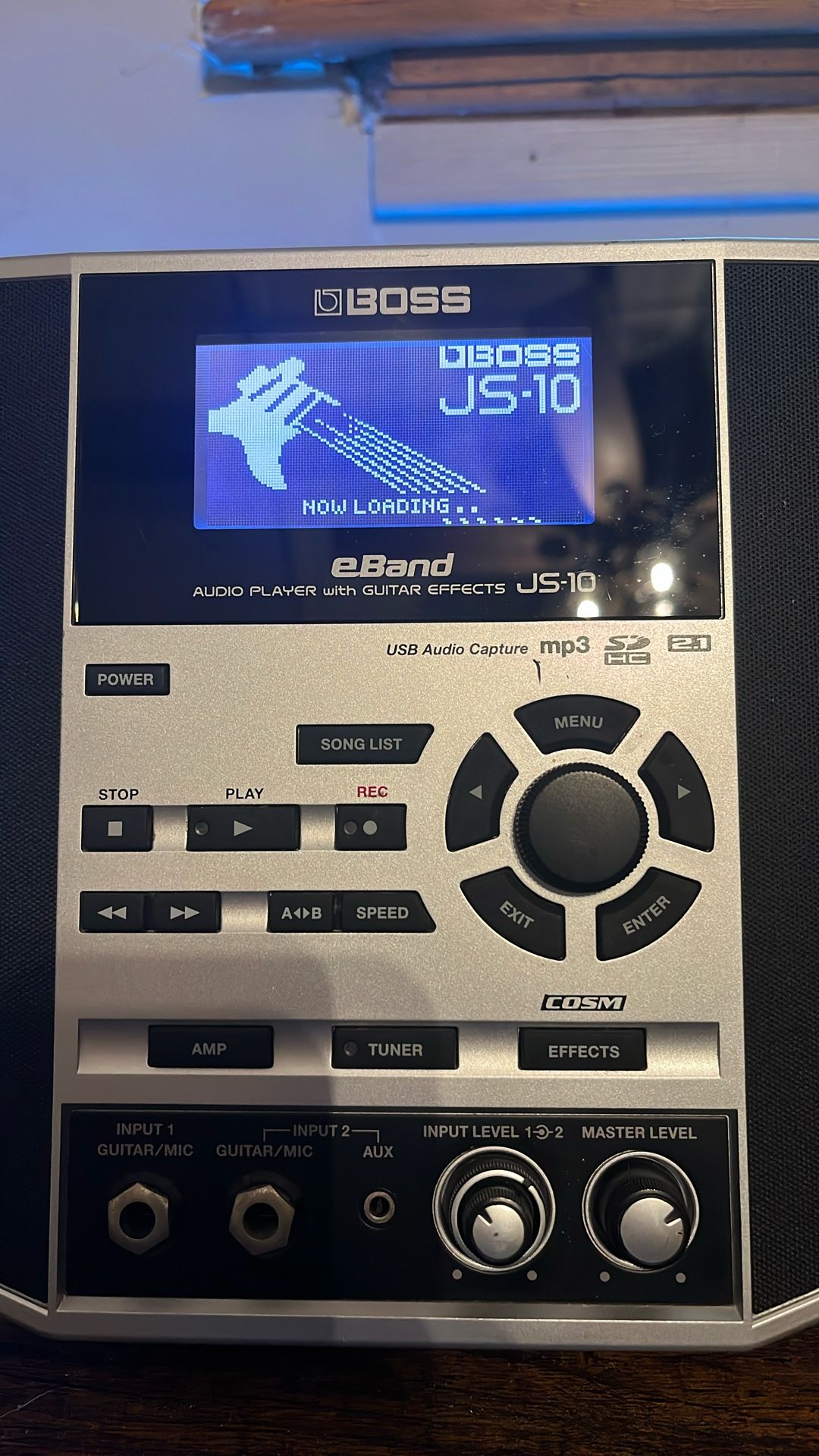 Boss E Band JS-10 Guitar Practice Tool