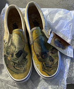LIMITED EDITION VAN GOGH SKULLS VANS
