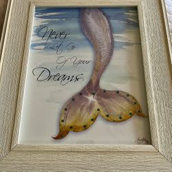 Mermaid Art - Cute For Girls Room! 