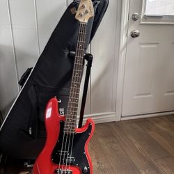 Red Squire Affinity Series Precision Bass