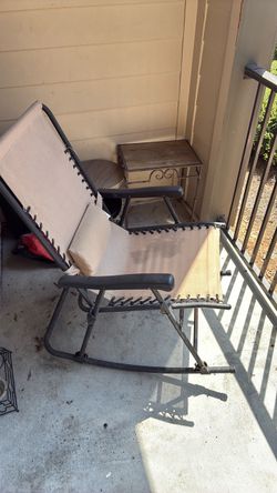 Patio rocking chairs