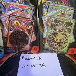 2 Phantasma Flame Check Lane Blister Hydrapple&blaziken 