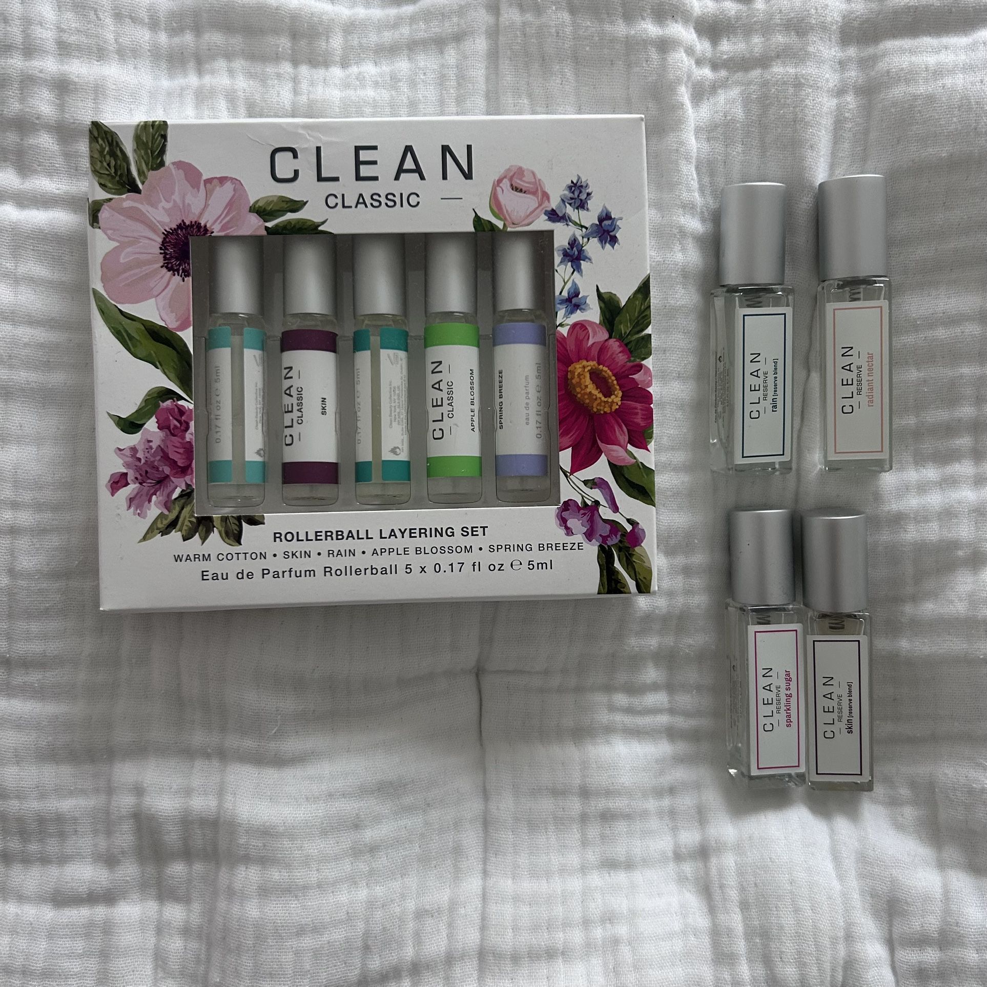 Clean Classic and Clean Reserve Samples