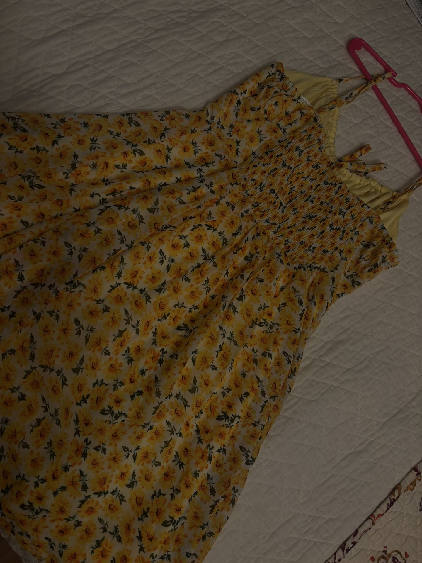 Smocked Mini Dress