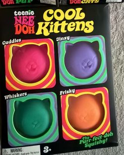 Needoh Cool Kittens 4 PK
