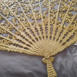 Vintage Golden Fan