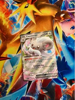 Pokemon Cinccino Ex 073/086 Chaos Rising card