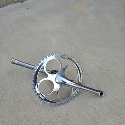 Schwinn Chrome cranks