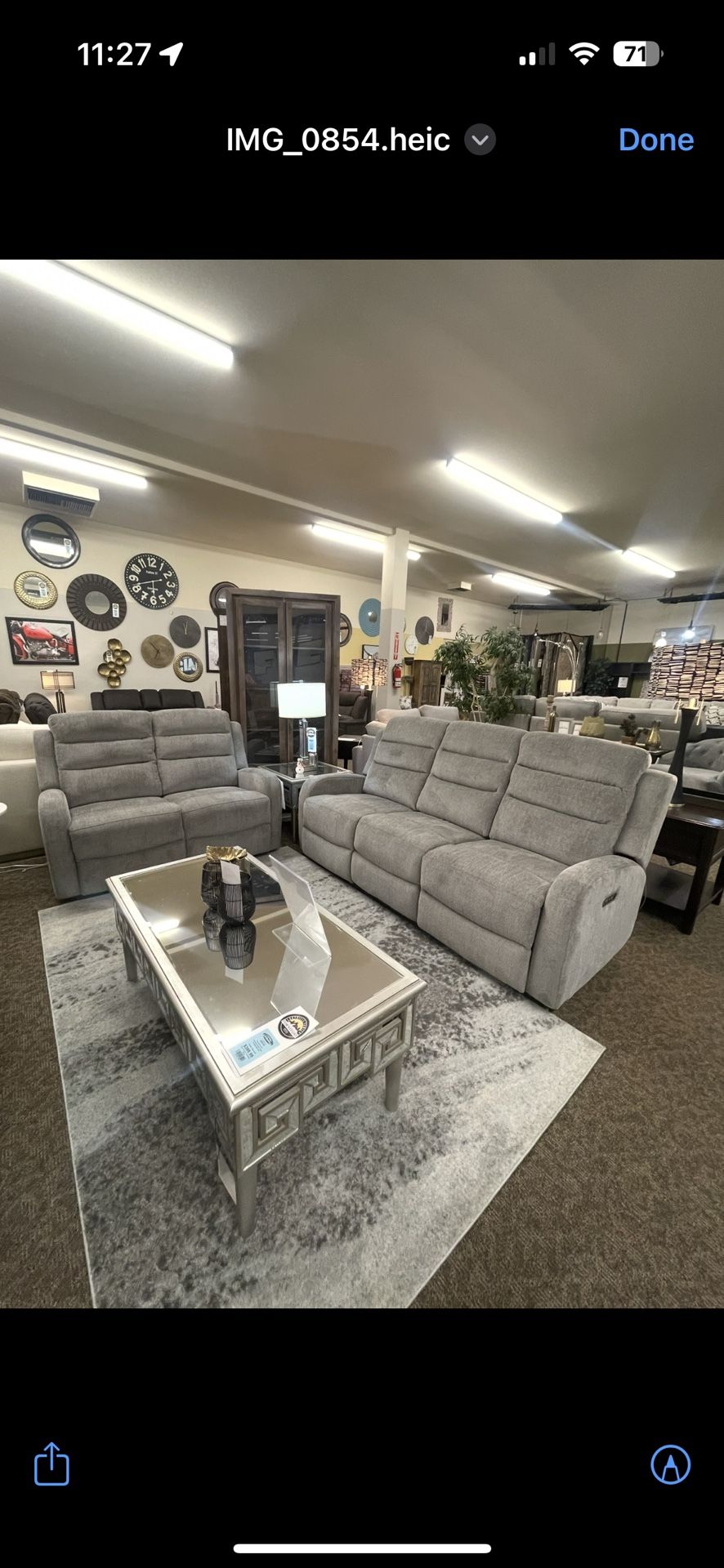 Brand New Couches Bought In January