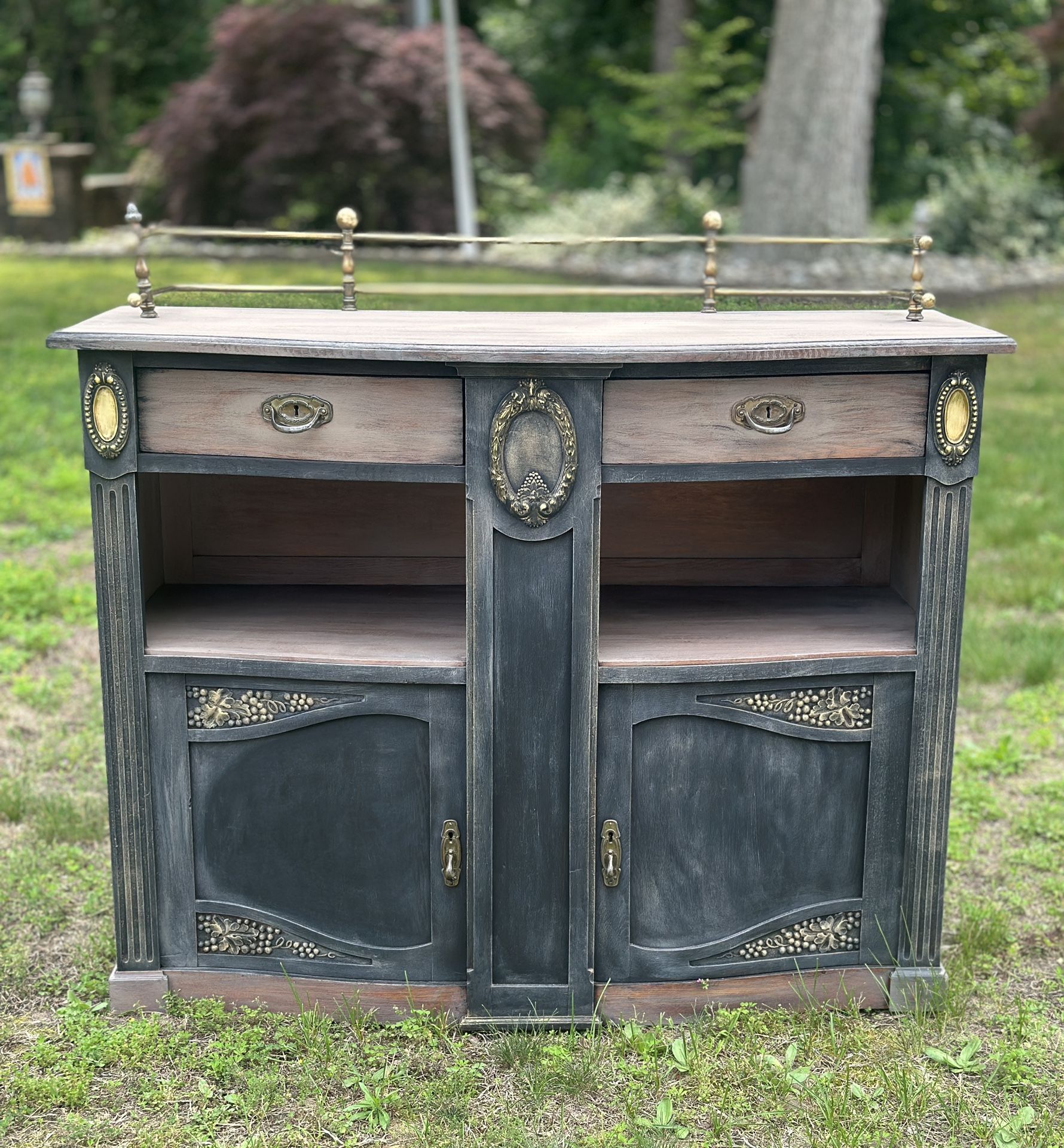 Custom Refinished Vintage Farmhouse Rustic Multipurpose Piece