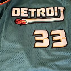 Grant Hill Retro Detroit Jersey 2X