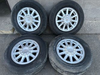 Ford windstar 15 inch aluminum rims and good center caps 5 on 108mm