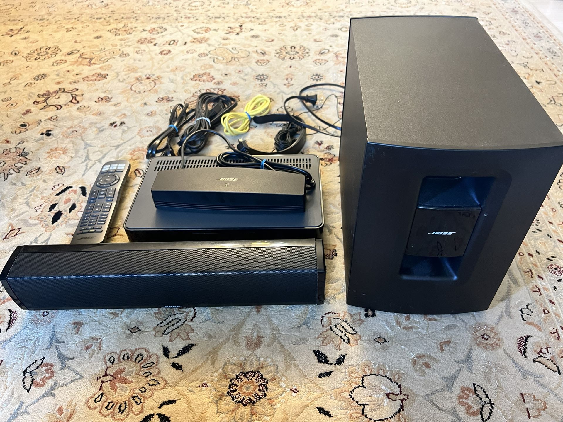 Bose Home Theater Cinemate 120 and Wireless Adaptor