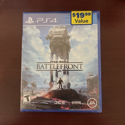 PS4 Star Wars BattleFront Brand New Still In Wrap 