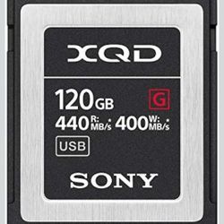 Sony 120GB G Series XQD Memory Card