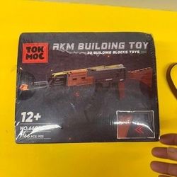 TOK MOC AKM 3D Blocks Rifle Model 1166 Pieces New Sealed NO66044