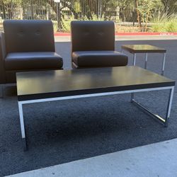 Office Reception Coffee And End Table Set 