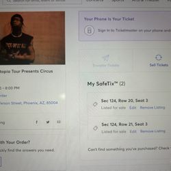 TRAVIS SCOTT TICKETS